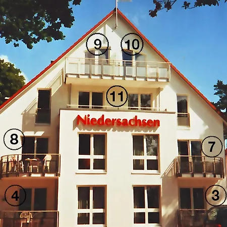 Apartment Haus Niedersachsen 11 *